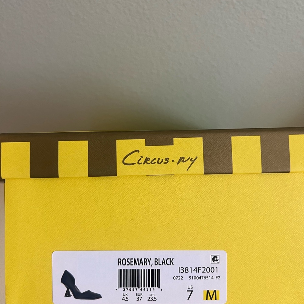 Circus by Sam Edelman Black Heels Elegant Design